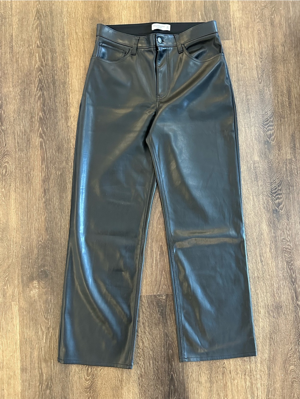 Abercrombie & Fitch Black High-Rise Pants